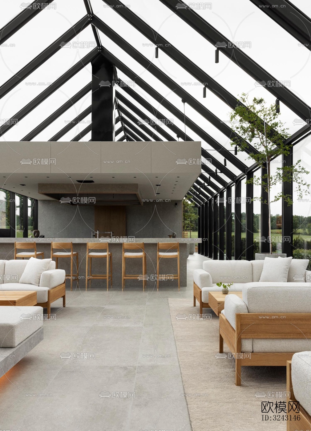 日式日韩料理效果图下载（渲染图20）