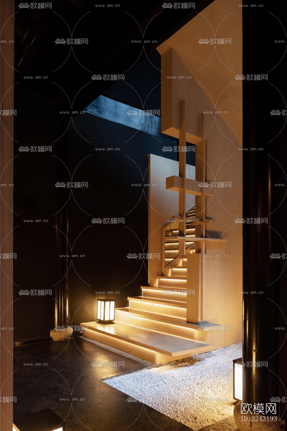 日式日韩料理效果图下载（渲染图8）