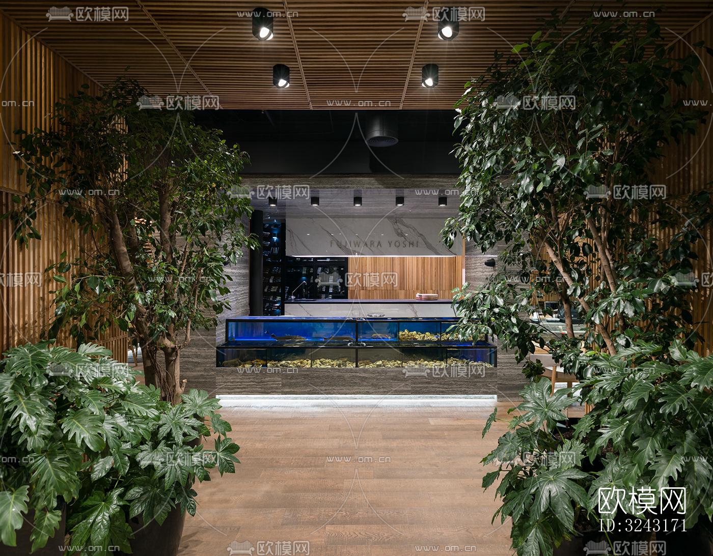 日式日韩料理效果图下载（渲染图10）