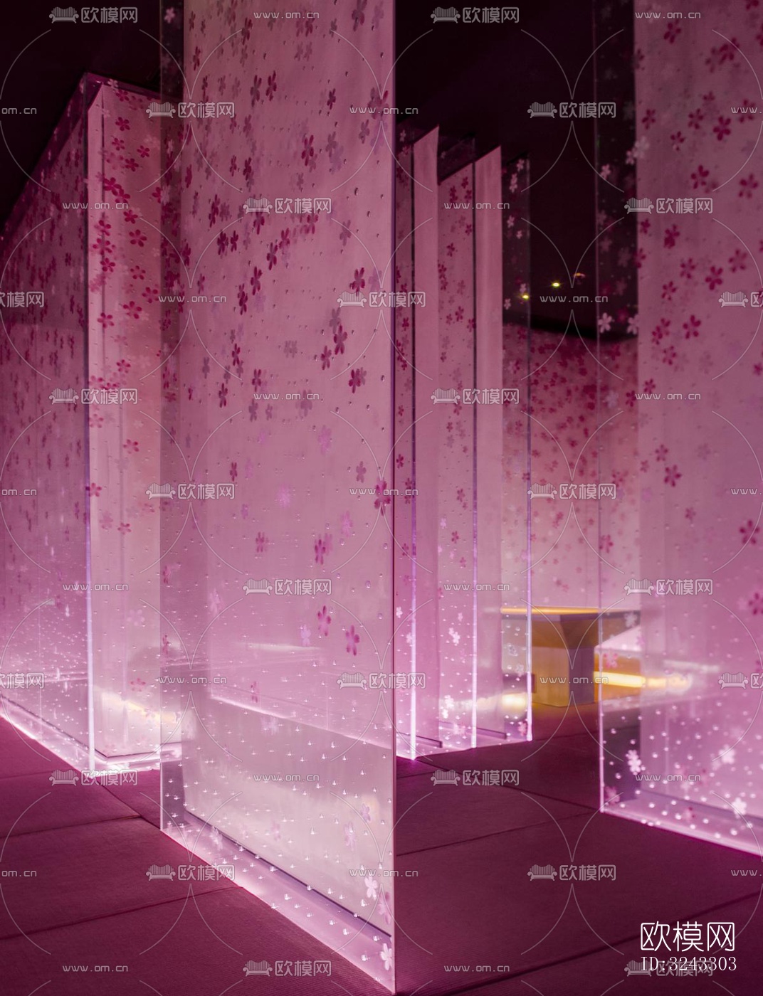 现代日韩料理效果图下载（渲染图13）