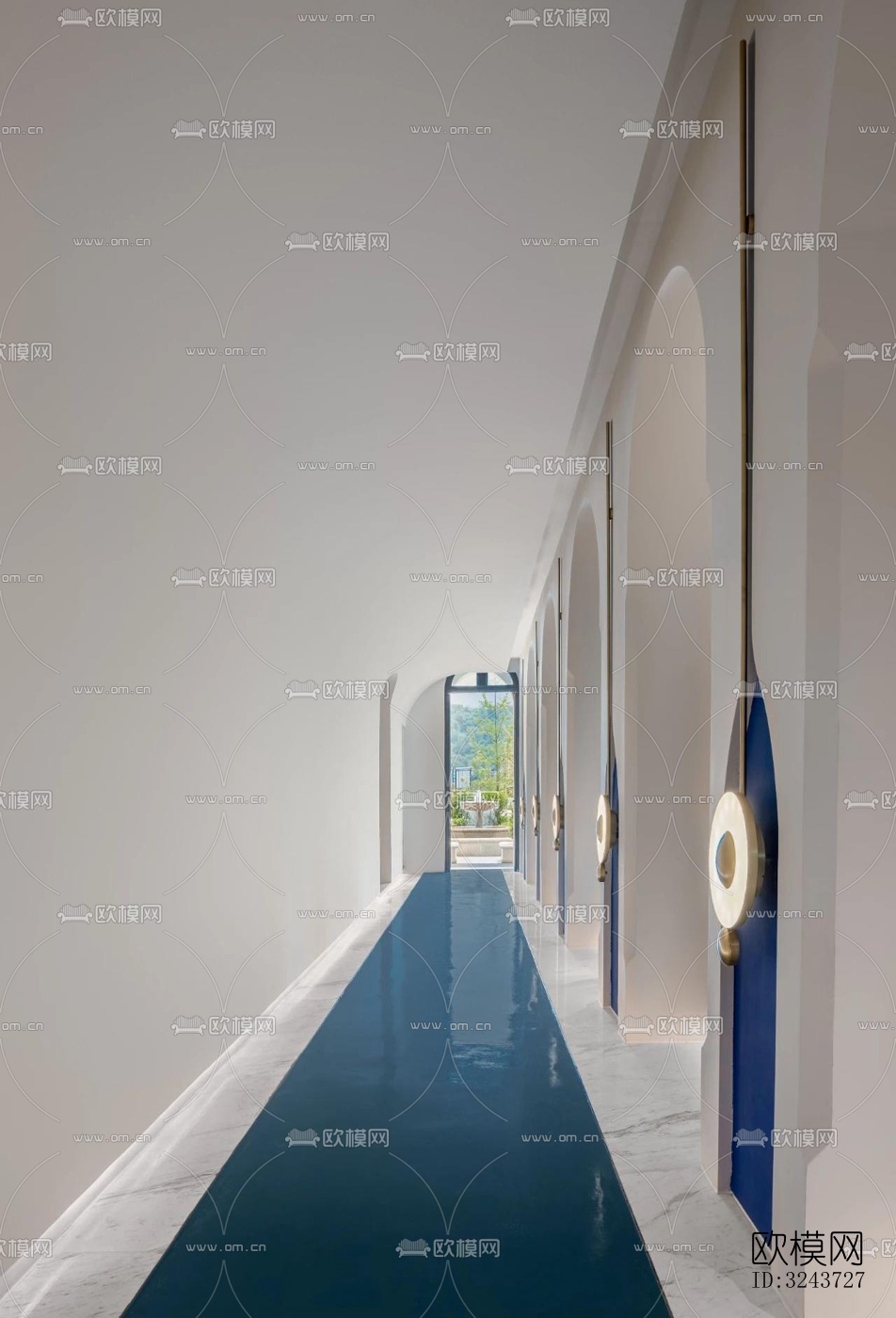 现代西餐厅效果图下载（渲染图17）