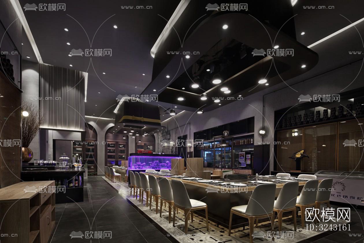 日式日韩料理效果图下载（渲染图16）