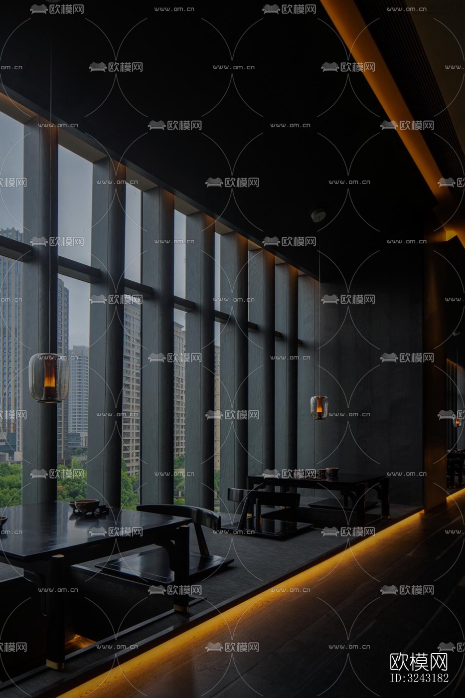 日式日韩料理效果图下载（渲染图10）