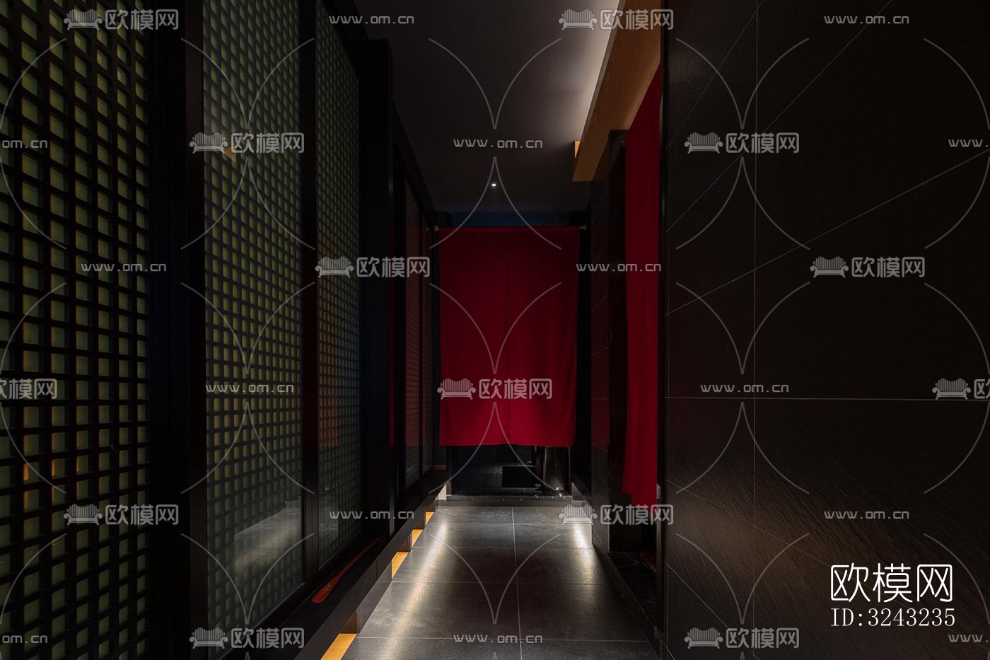 日式日韩料理效果图下载（渲染图12）