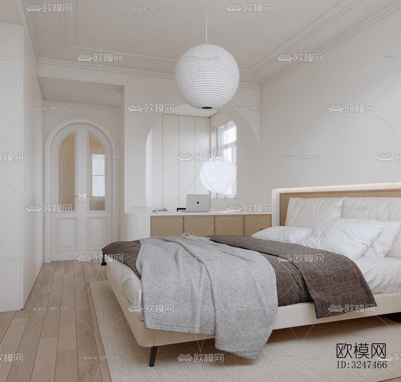 现代客餐厅效果图下载（渲染图8）