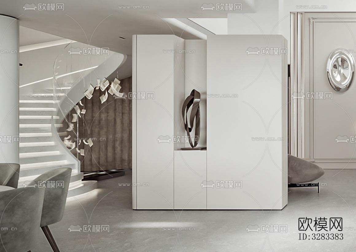 现代别墅效果图下载（渲染图2）