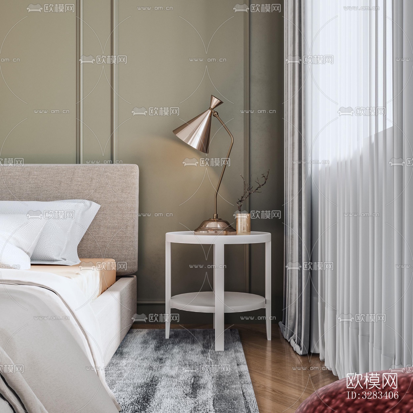 现代别墅效果图下载（渲染图15）