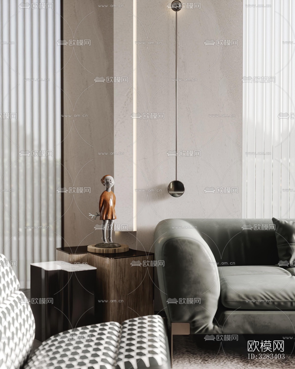 现代别墅效果图下载（渲染图10）