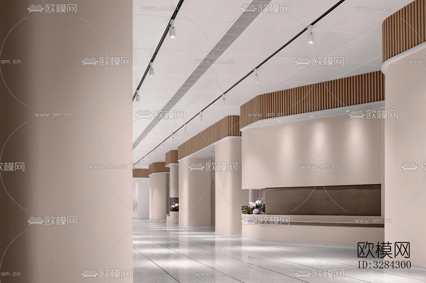 现代幼儿园效果图下载（渲染图4）