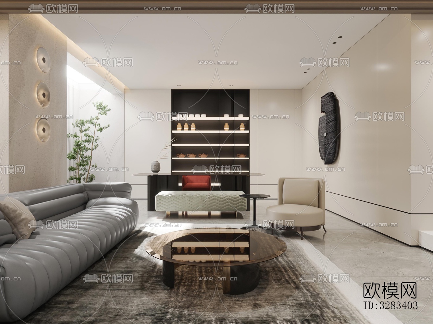 现代别墅效果图下载（渲染图17）