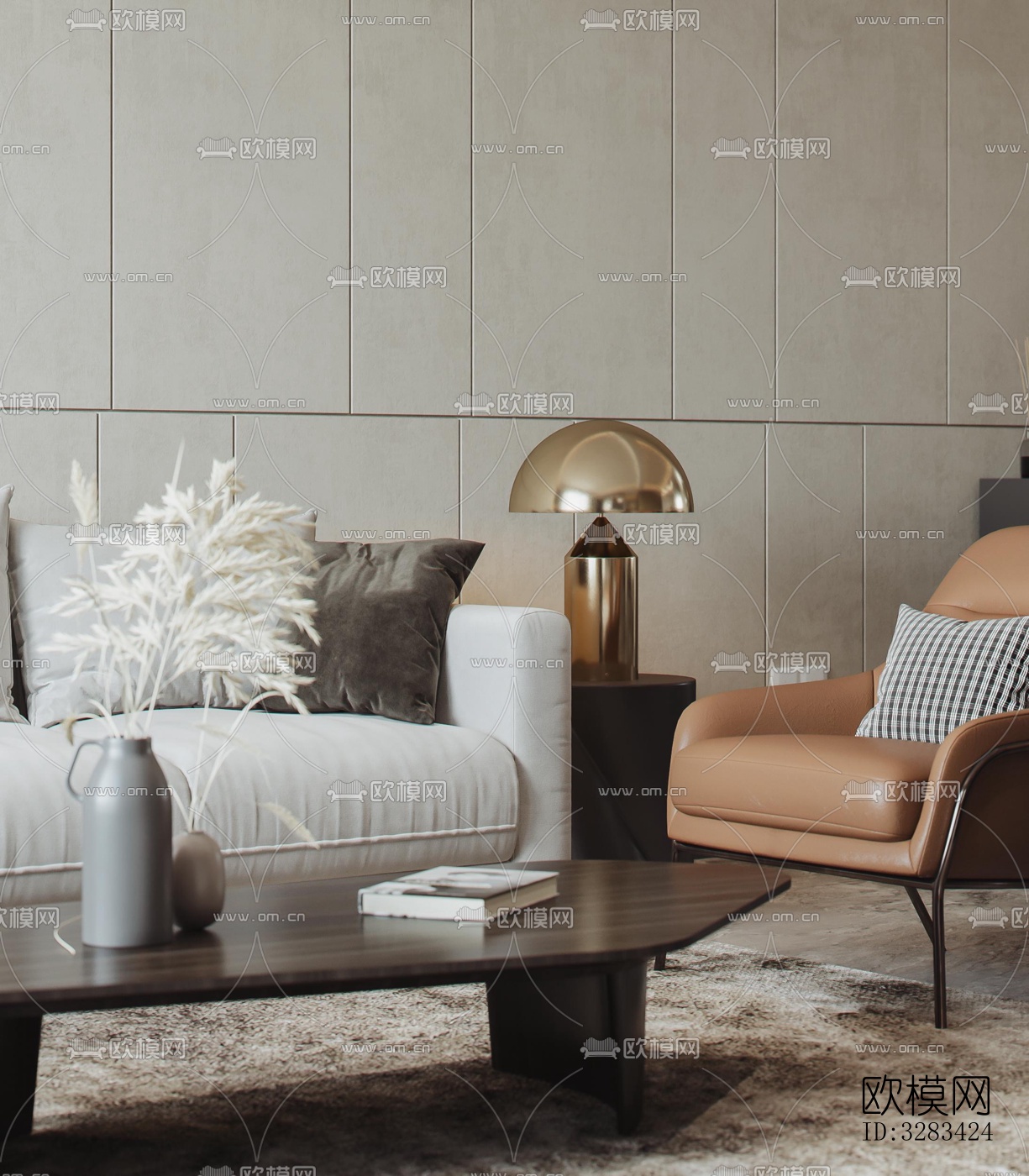 现代别墅效果图下载（渲染图6）