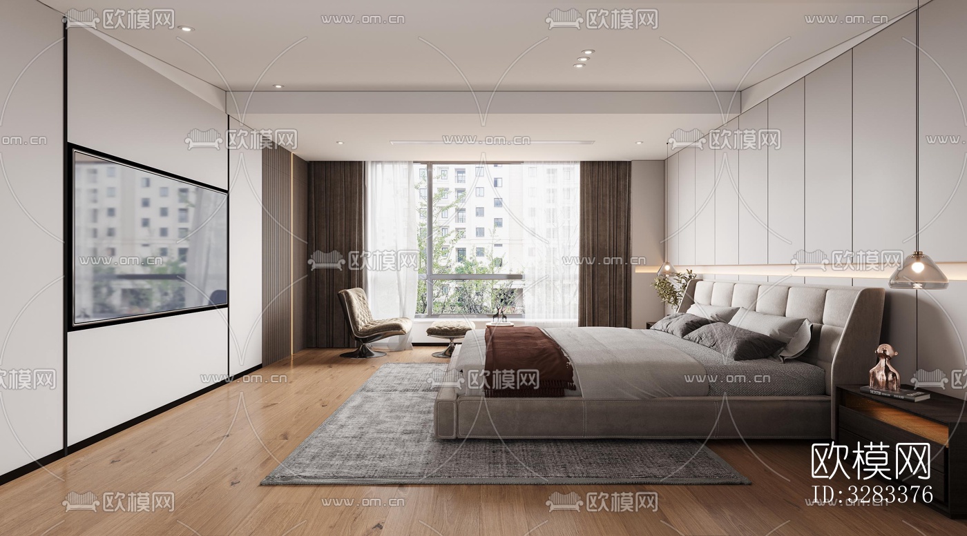 现代别墅效果图下载（渲染图6）