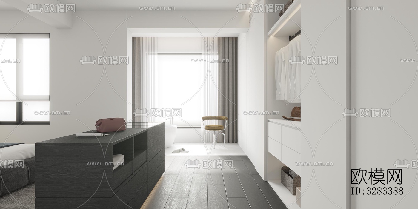 现代别墅效果图下载（渲染图14）