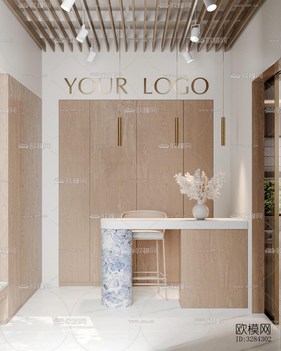 现代幼儿园效果图下载（渲染图10）