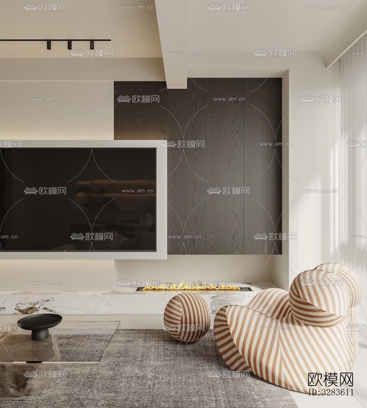現(xiàn)代客餐廳效果圖下載(渲染圖4)