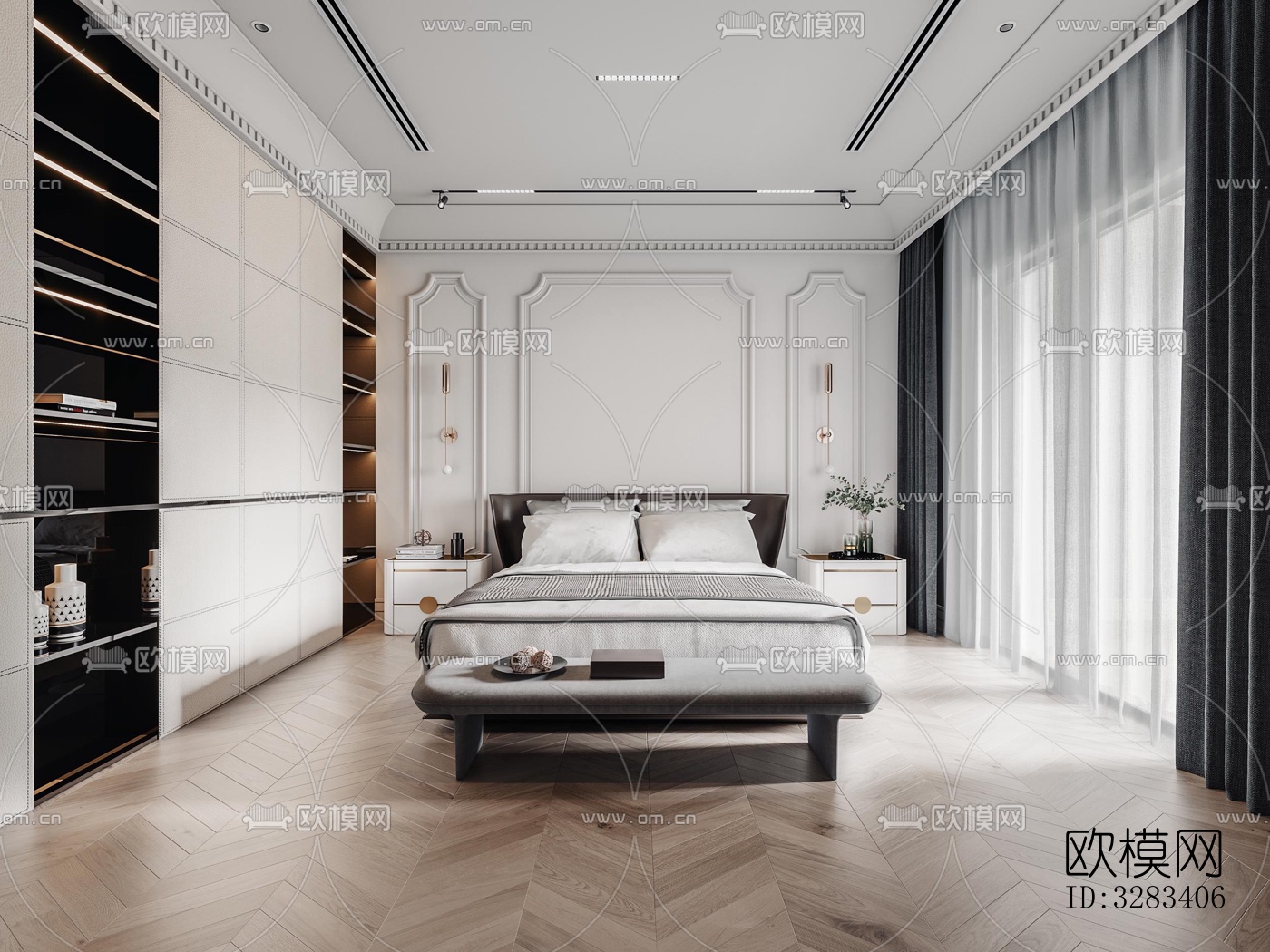 现代别墅效果图下载（渲染图12）