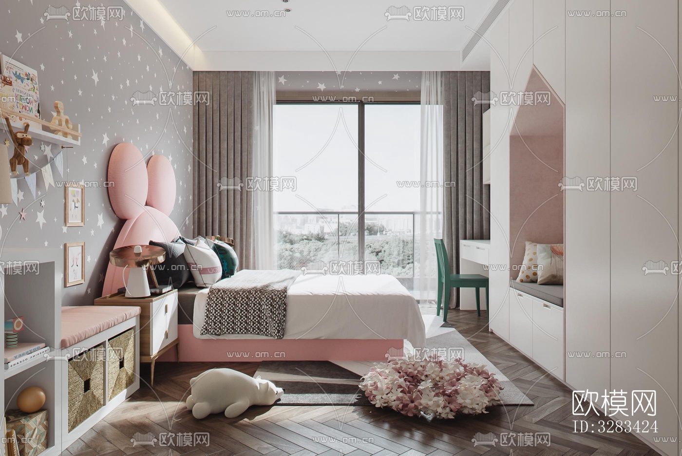 现代别墅效果图下载（渲染图20）