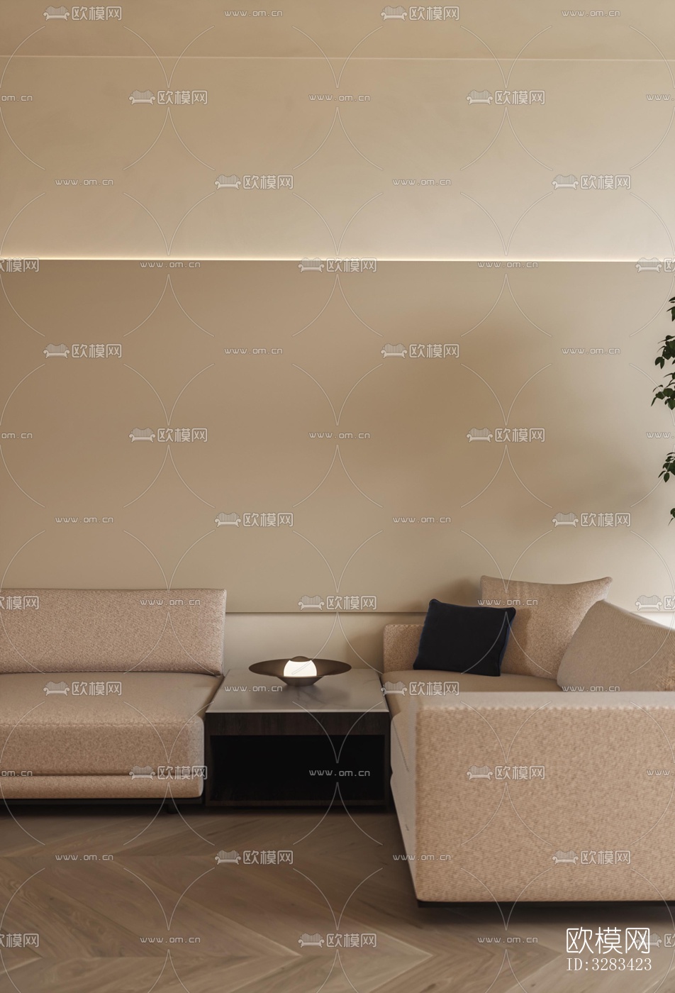 现代别墅效果图下载（渲染图8）