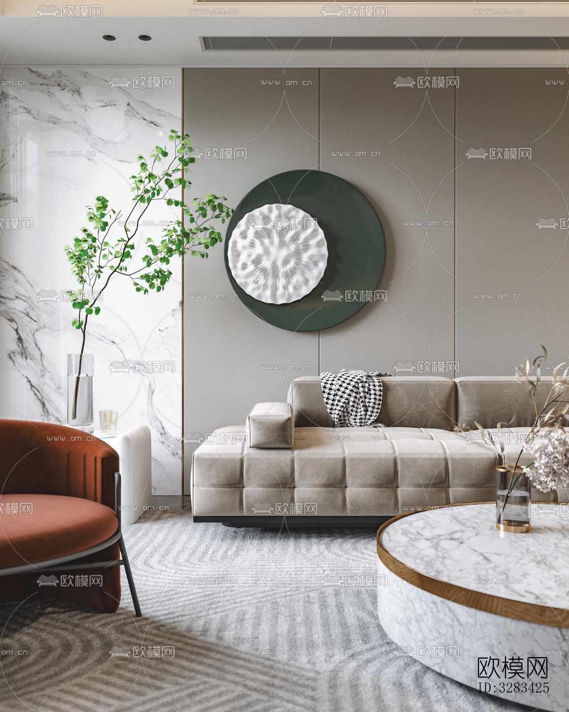 现代别墅效果图下载（渲染图13）