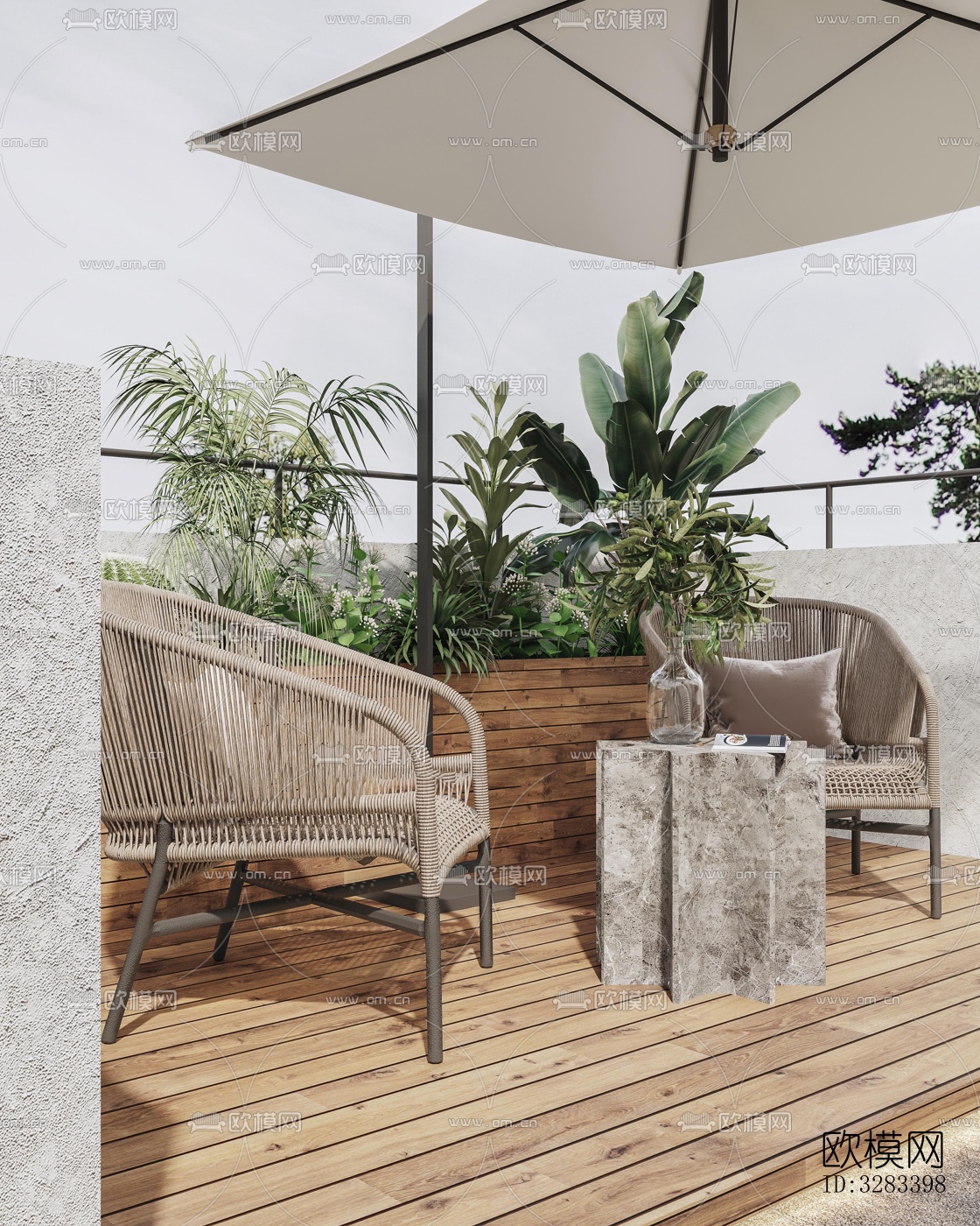 现代别墅效果图下载（渲染图2）