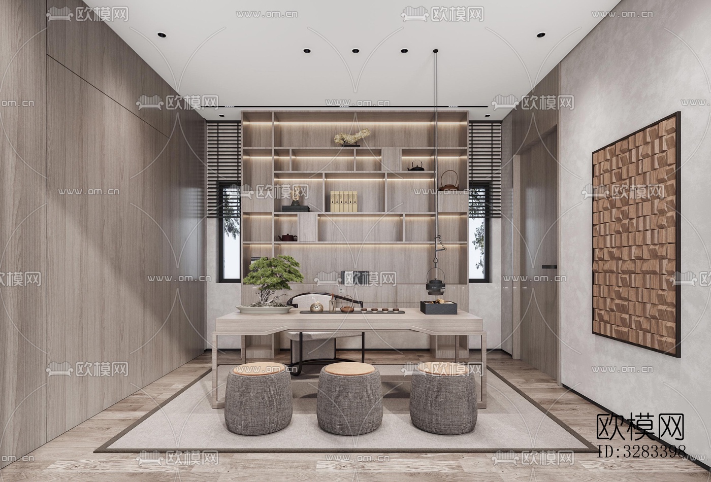 现代别墅效果图下载（渲染图11）