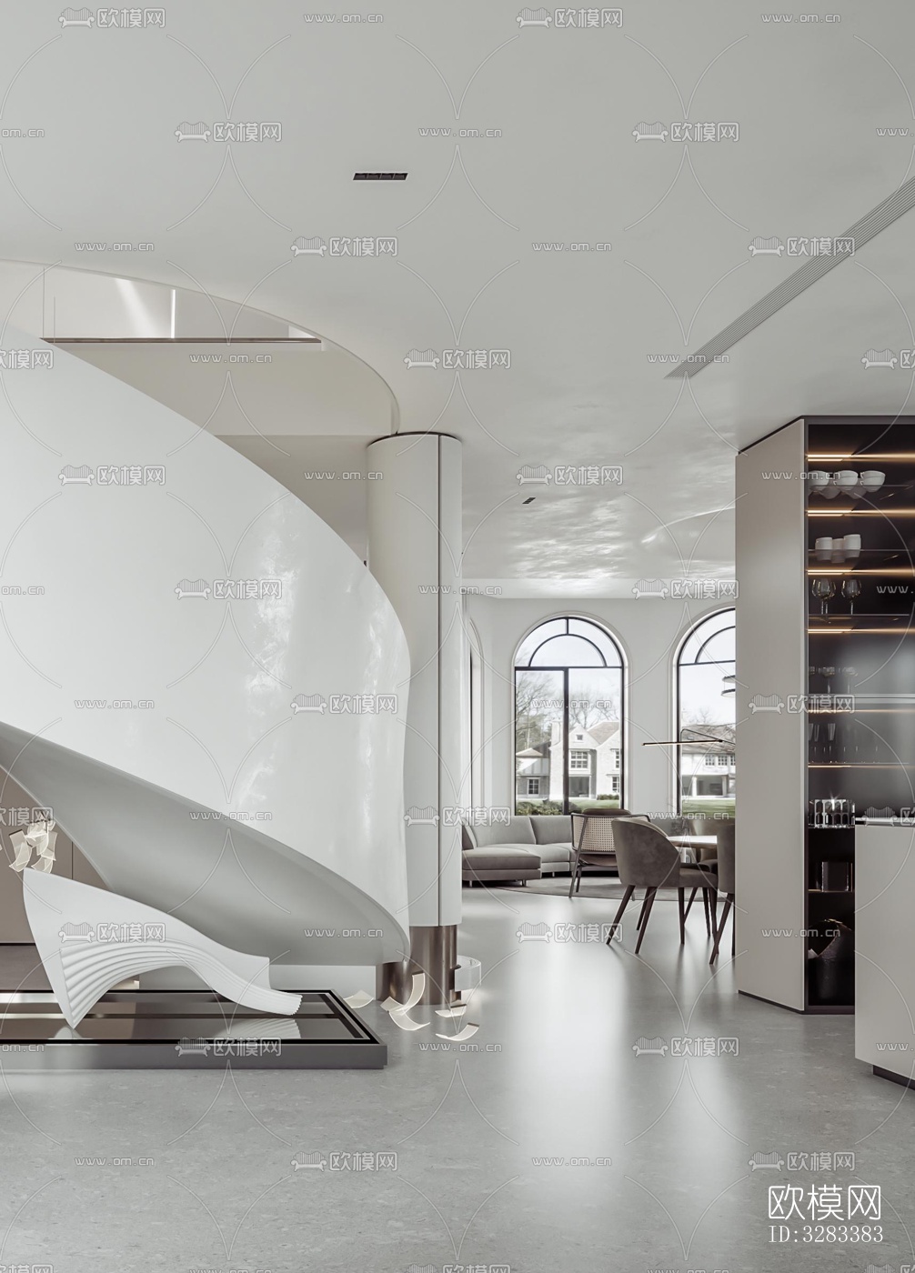 现代别墅效果图下载（渲染图16）