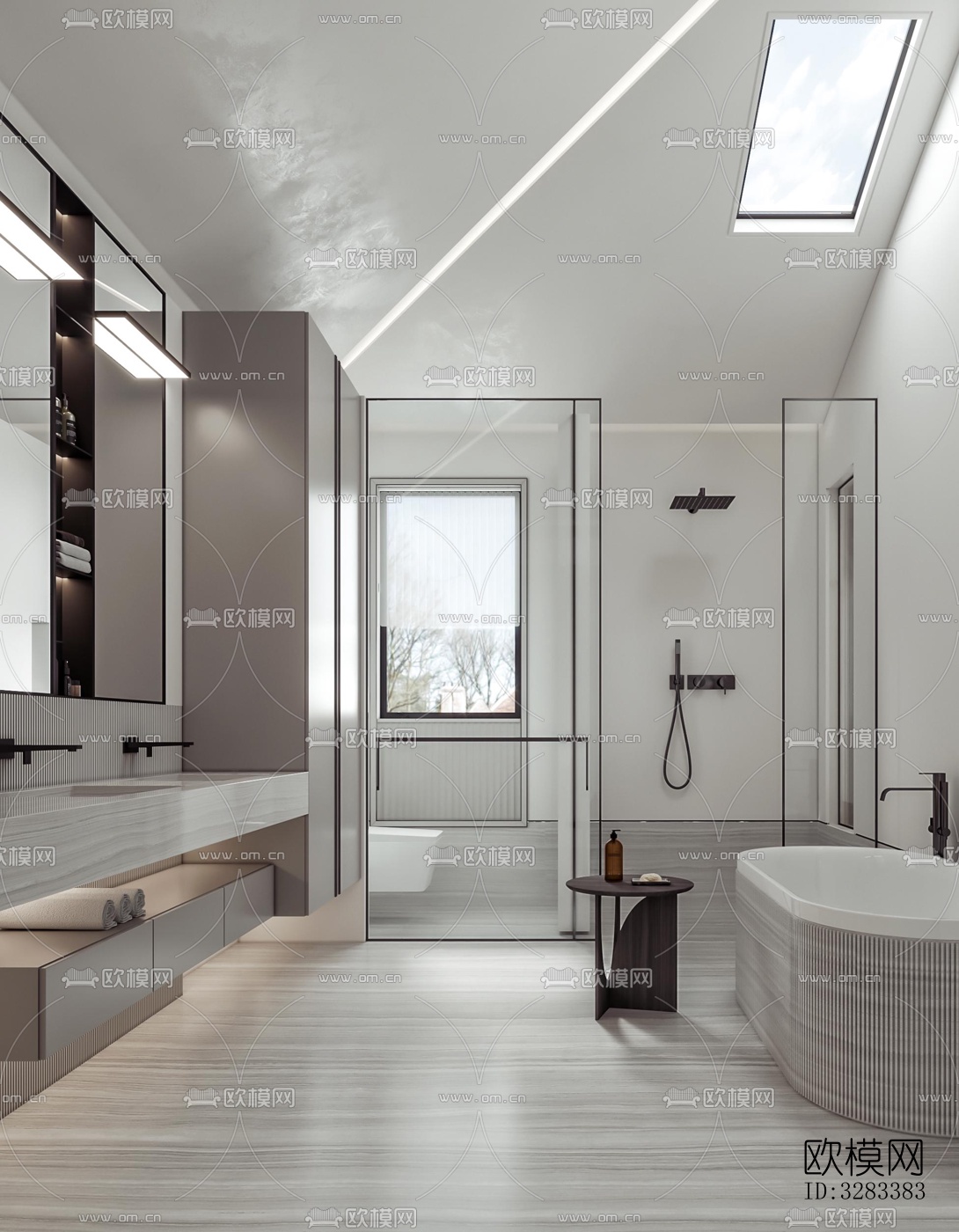 现代别墅效果图下载（渲染图19）