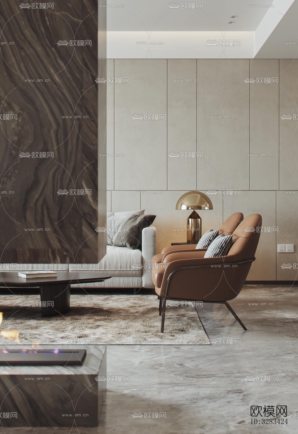 现代别墅效果图下载（渲染图17）