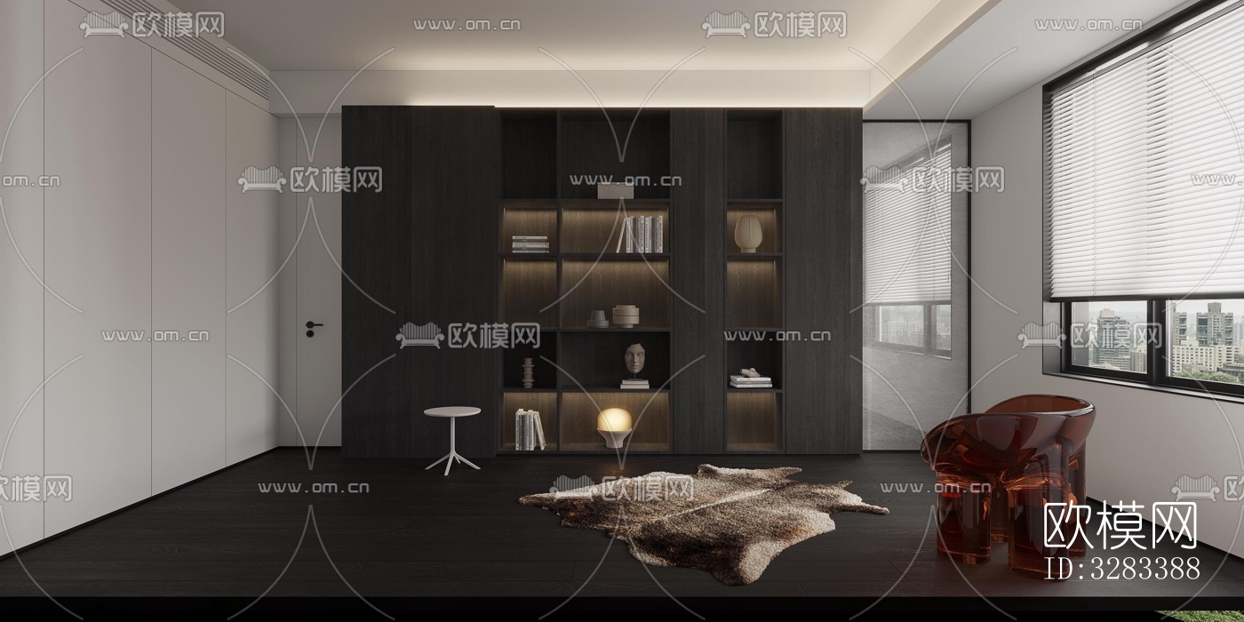 现代别墅效果图下载（渲染图9）