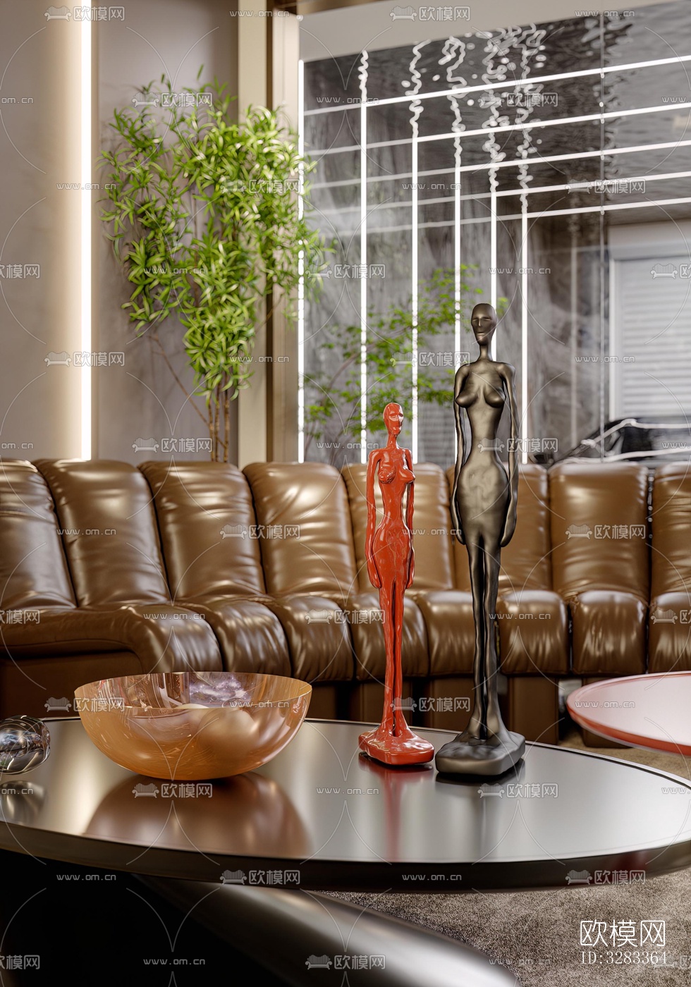 后现代别墅效果图下载（渲染图3）