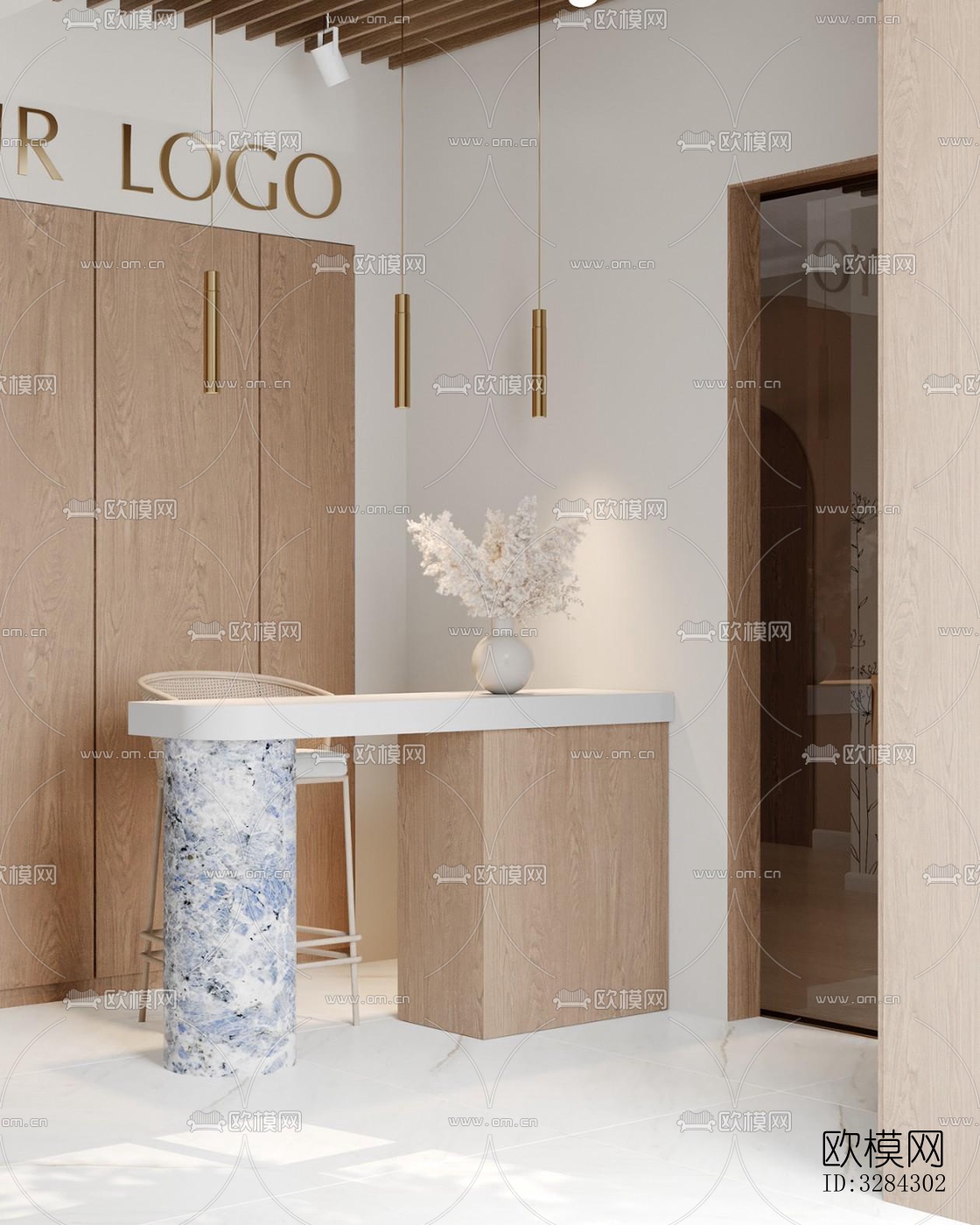 现代幼儿园效果图下载（渲染图12）