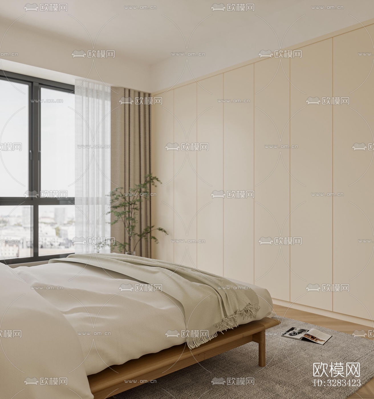 现代别墅效果图下载（渲染图3）