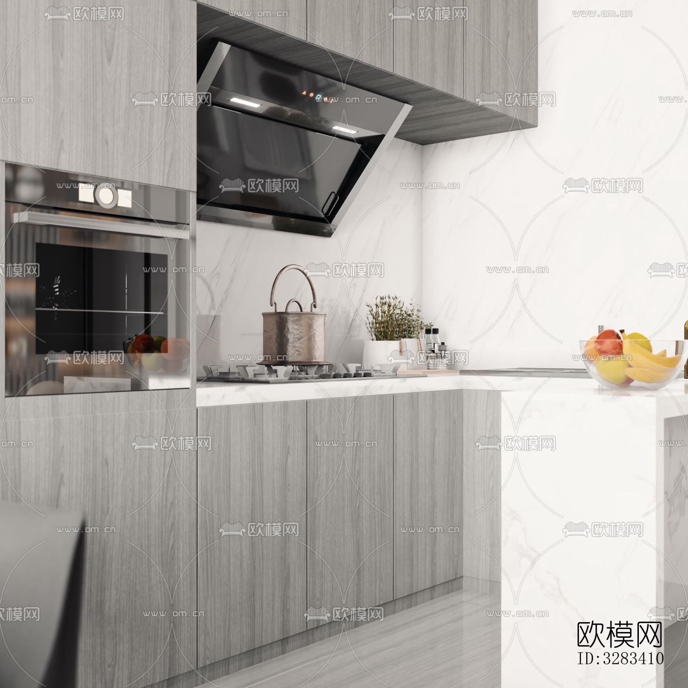 现代别墅效果图下载（渲染图2）