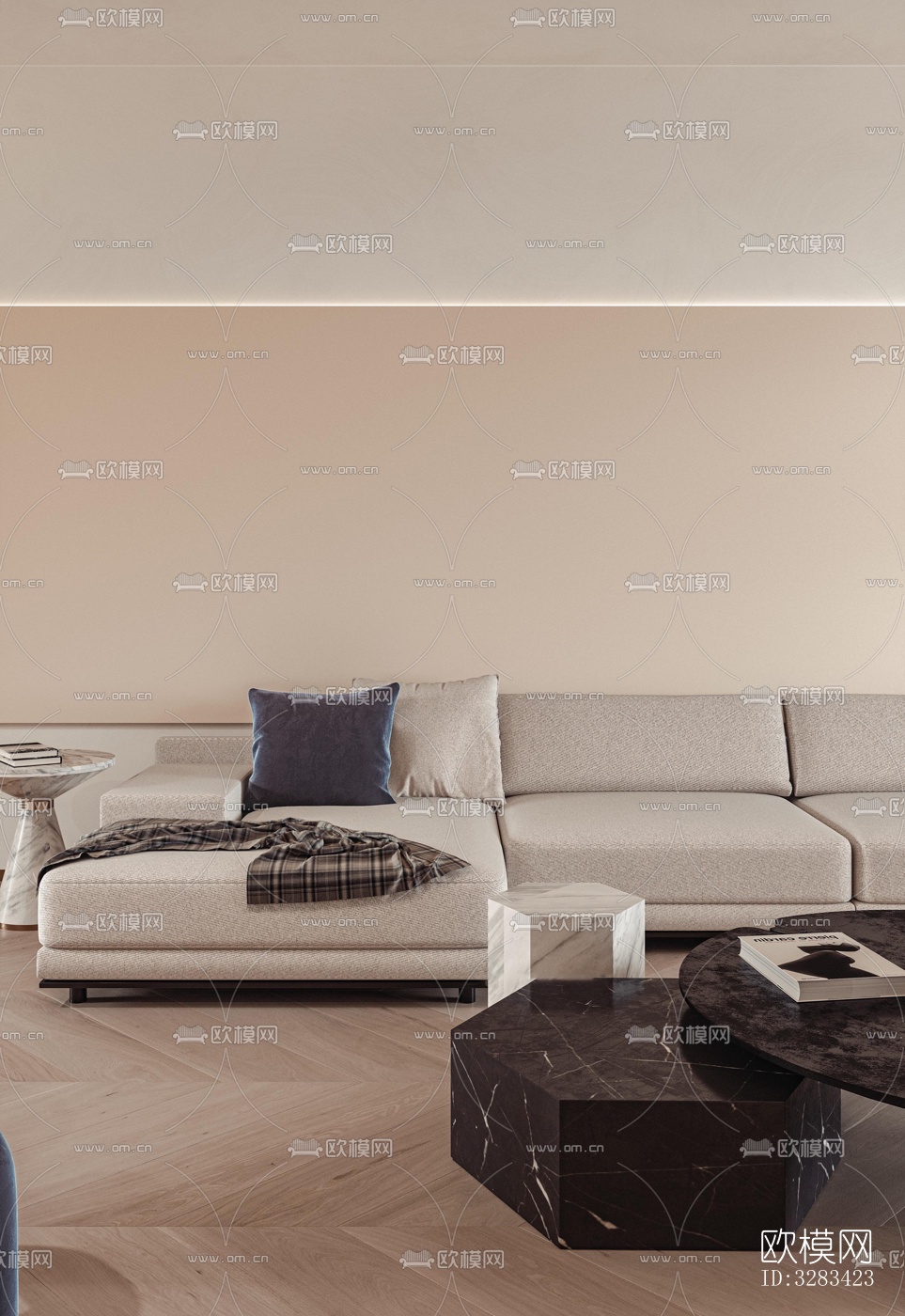 现代别墅效果图下载（渲染图1）