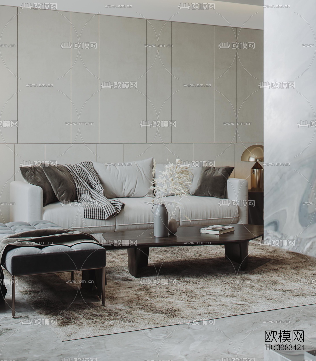 现代别墅效果图下载（渲染图5）