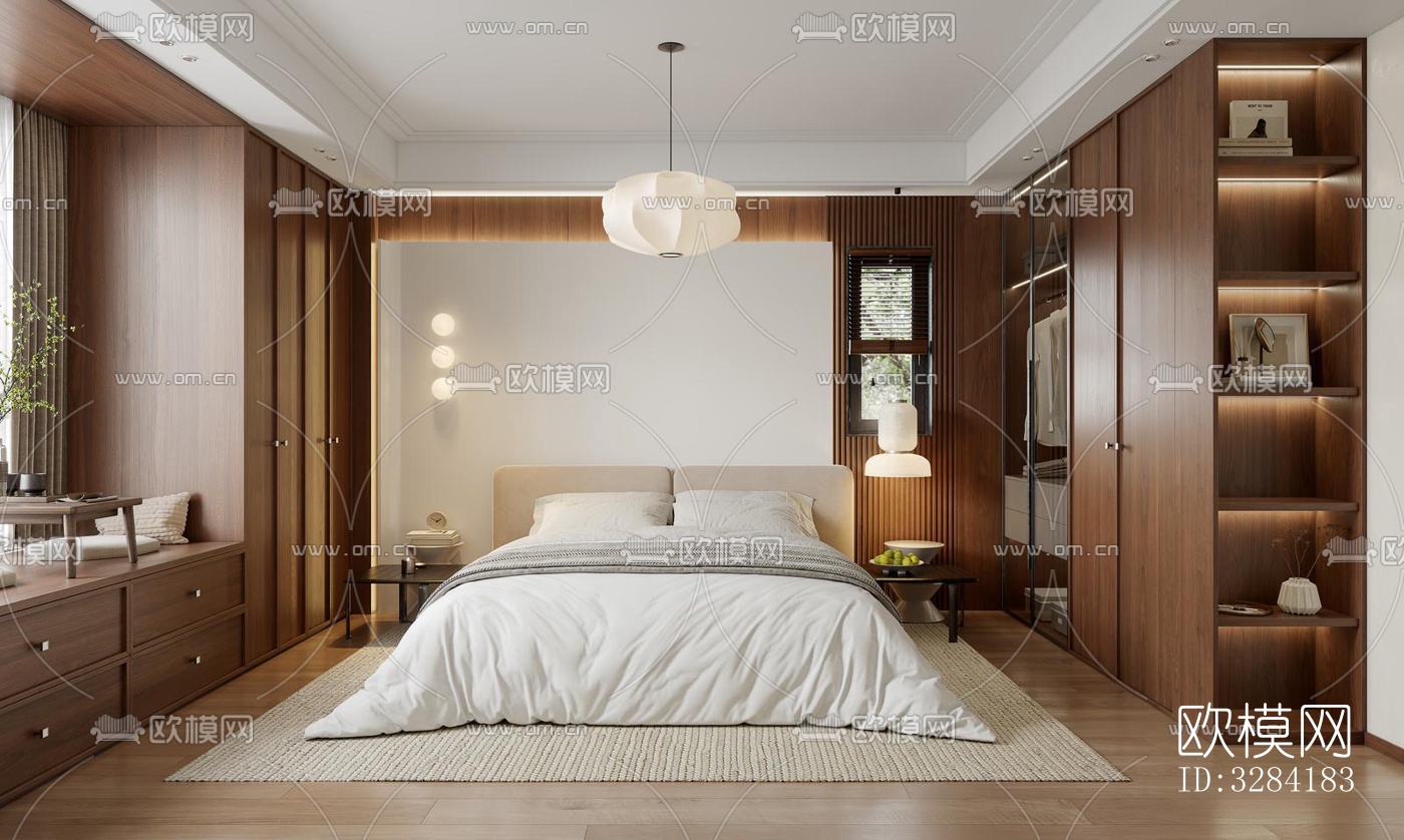 现代客餐厅效果图下载（渲染图12）