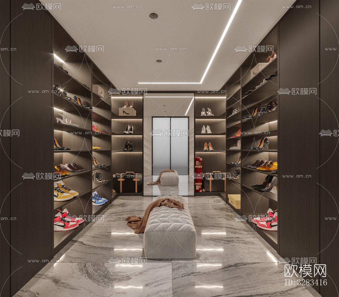 现代别墅效果图下载（渲染图3）