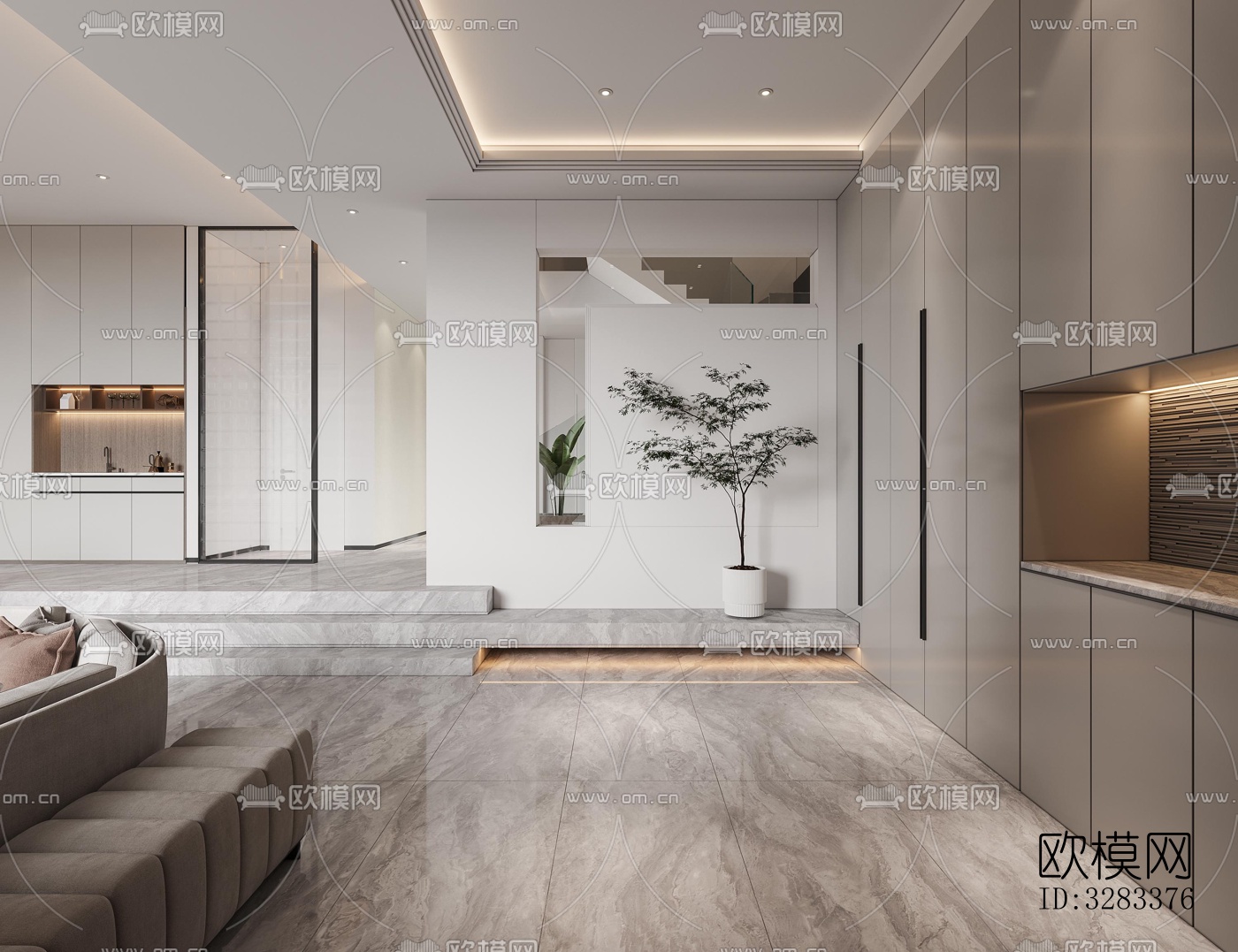 现代别墅效果图下载（渲染图5）