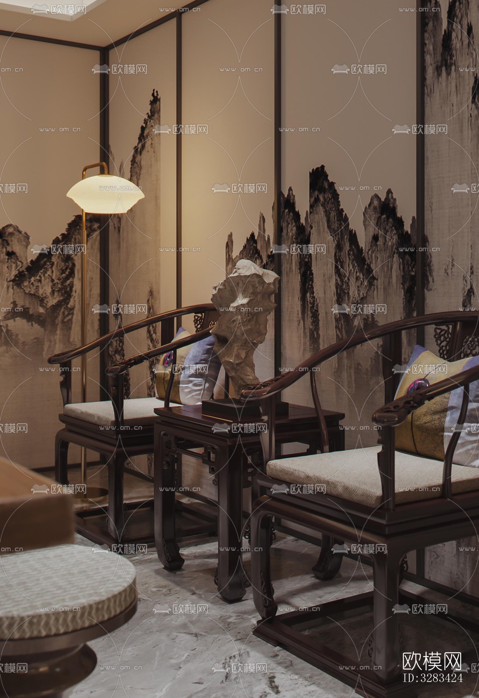 现代别墅效果图下载（渲染图8）