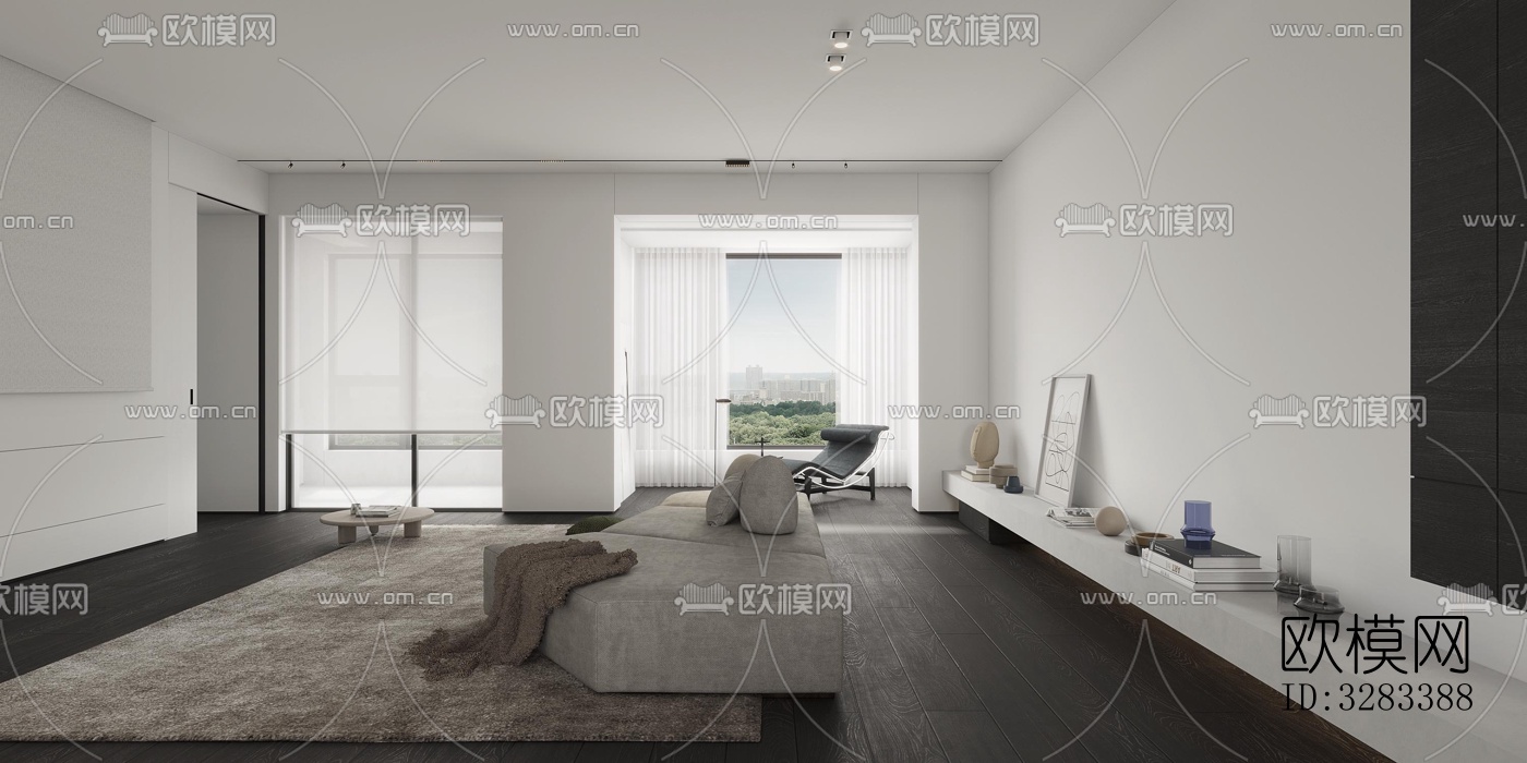 现代别墅效果图下载（渲染图6）