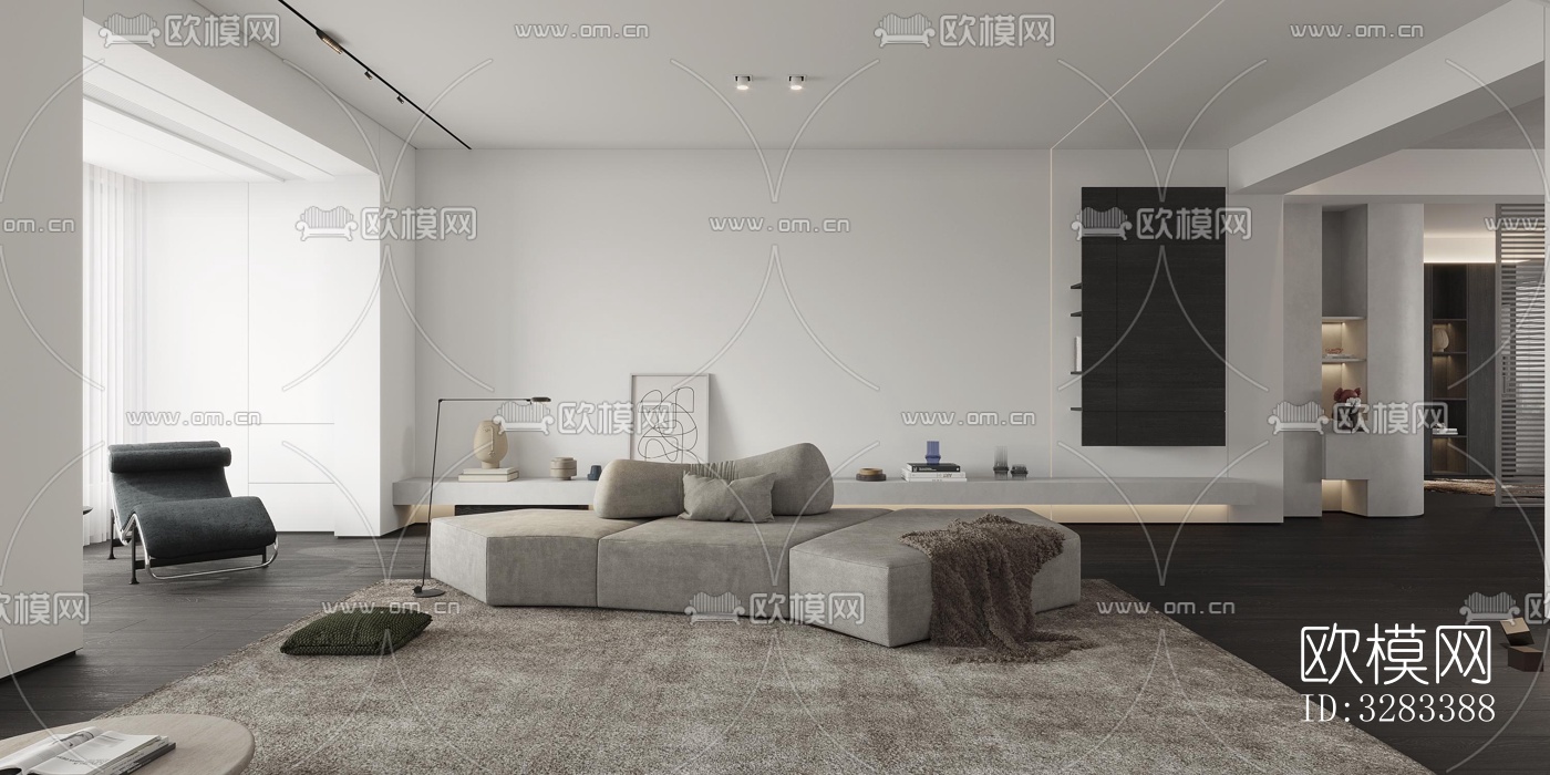 现代别墅效果图下载（渲染图4）