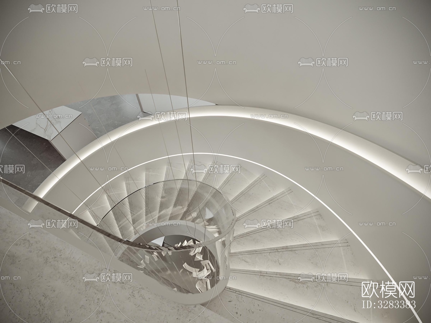 现代别墅效果图下载（渲染图6）