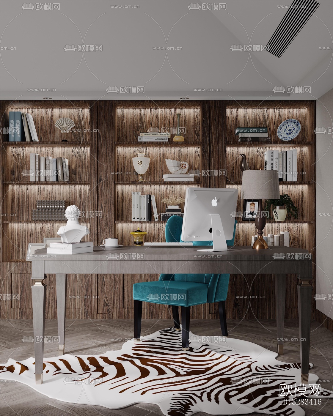 现代别墅效果图下载（渲染图16）