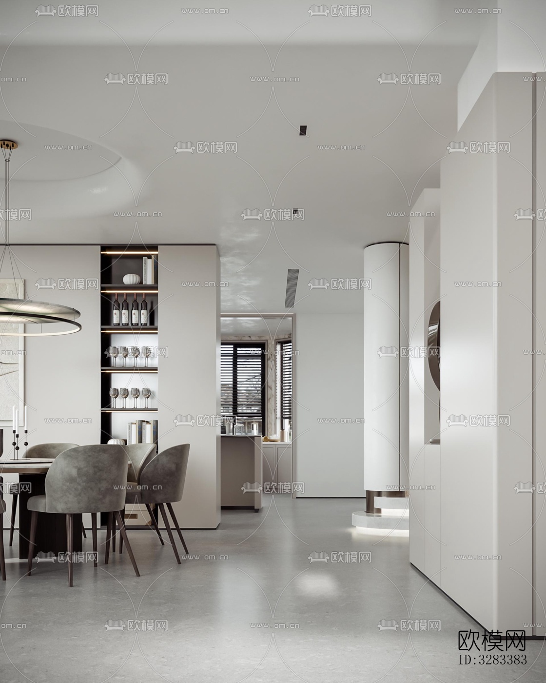 现代别墅效果图下载（渲染图17）