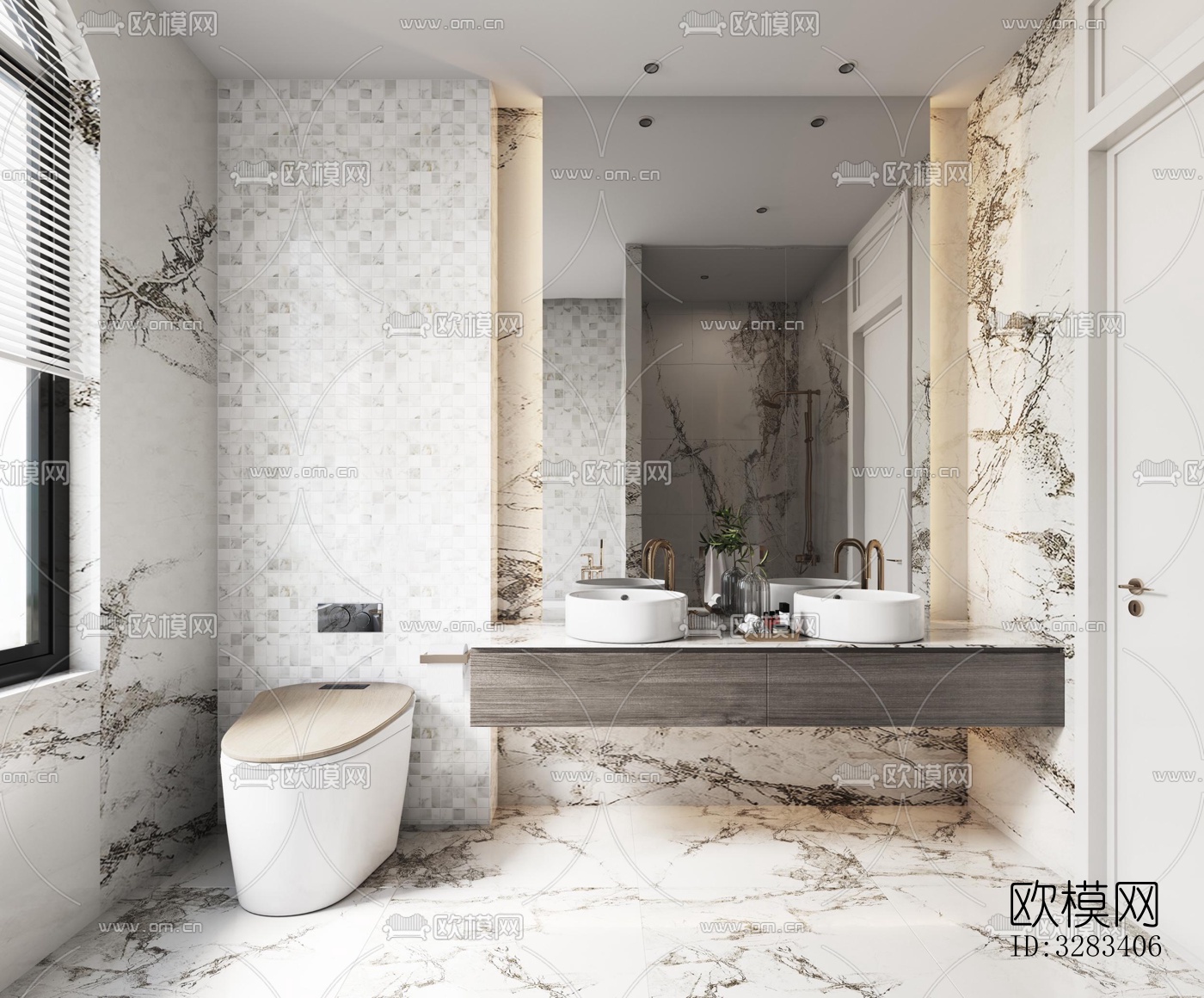 现代别墅效果图下载（渲染图17）