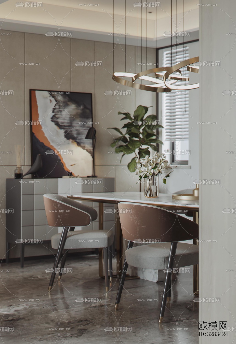 现代别墅效果图下载（渲染图18）