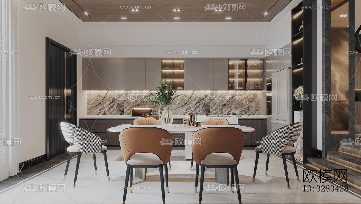 现代别墅效果图下载（渲染图7）