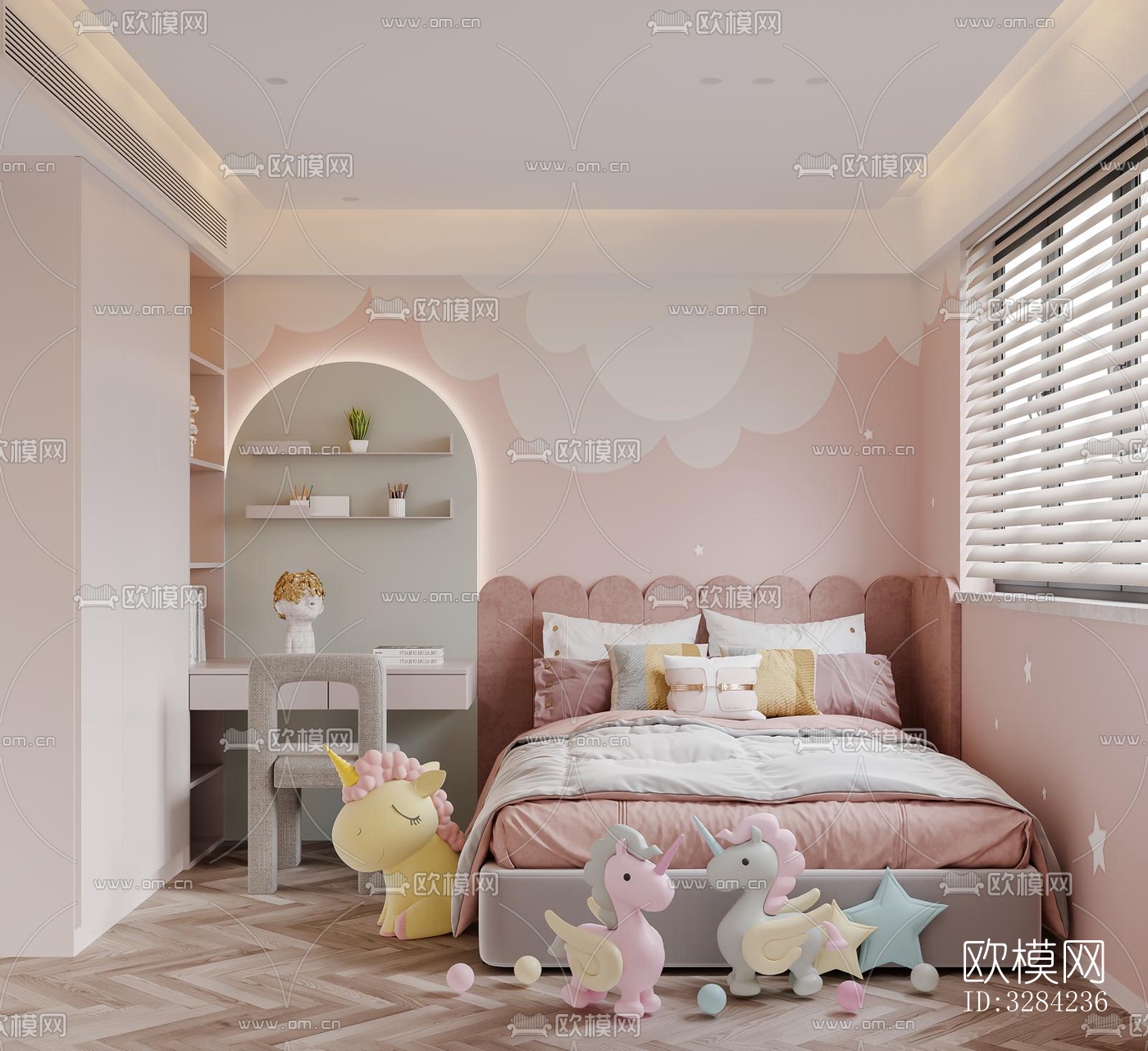 现代客餐厅效果图下载（渲染图10）