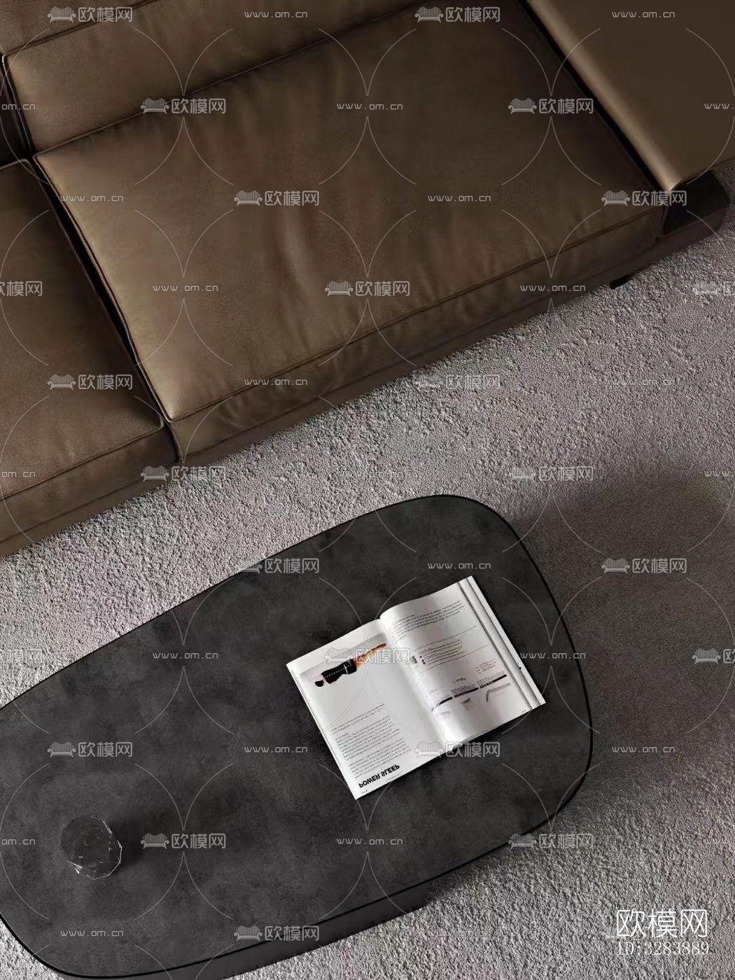 现代客餐厅效果图下载（渲染图8）