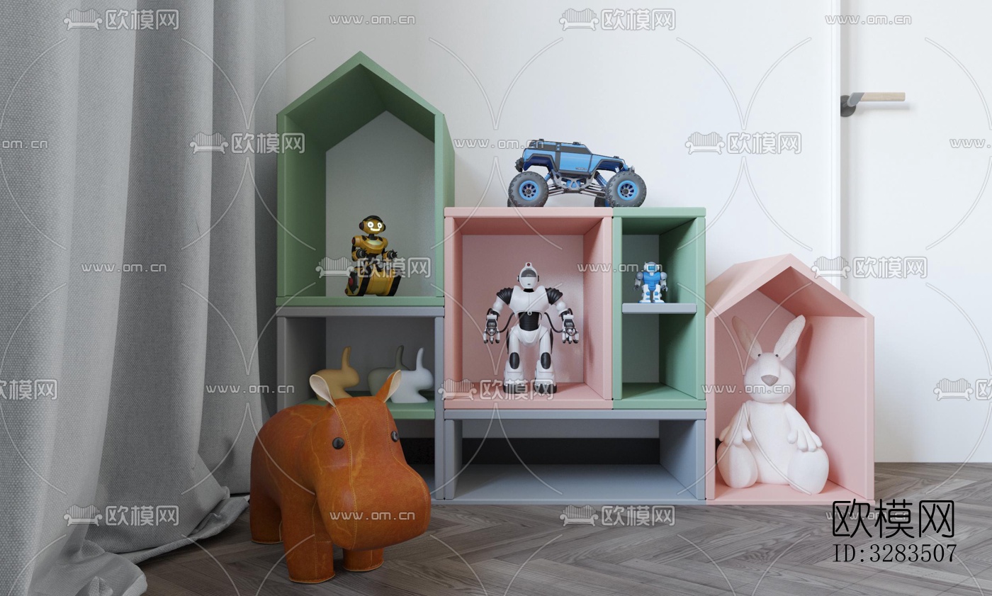 现代卧室效果图下载（渲染图1）